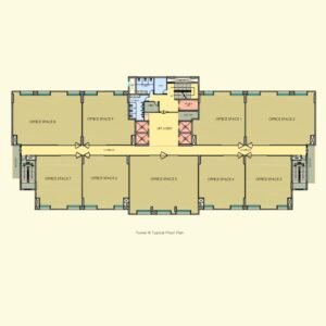 Modern residential Site plan